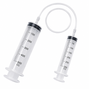 Seringue injecteur de liquide réutilisable de 500 ml pour l'alimentation et l'abreuvement des animaux de compagnie - Product Image 3