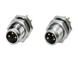 Waterdichte M8 Connector Oem M8 Connector 4pin M8 Metrische Connectoren 3pin