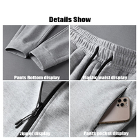 Faible quantité minimale de commande en Stock hiver homme surdimensionné fermeture éclair à capuche pantalon long survêtement ensembles course gymnastique entraînement sport Football Football uniforme