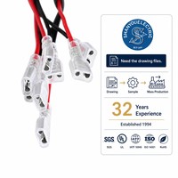 Harnais de câblage de moto sur mesure OEM robuste avec assemblage de câbles électriques en PVC à âme en cuivre, indice d'étanchéité IP65