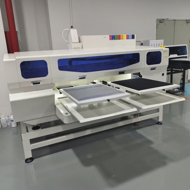 White Ink 3D Printer Dual Station Digital for T-Shirt & Cloth Direct Garment Printing Machine