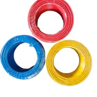 Fil de cuivre souple BVR ignifuge, câblage électrique industriel et domestique, fils et câbles PVC, câble plat 20AWG/22AWG