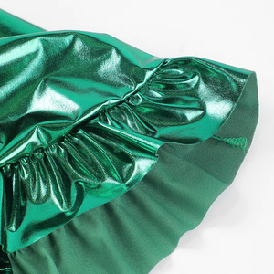 Venta al por mayor trajes de Carnaval para bebés niñas niños pequeños ropa de Mardi Gras falda metálica personalizada ropa de niña de Louisiana - Product Image 6