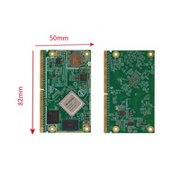 Placa Base SMARC RK3568, Módulo de Sistema Rockchip RK3568, Doble PCIe, Gigabit Ethernet, Pantalla 4K, Placa SOM