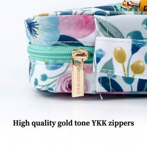 Muestra gratuita, impresión personalizada, funda para Biblia acolchada con diseño floral, bolsas a prueba de golpes. - Product Image 2