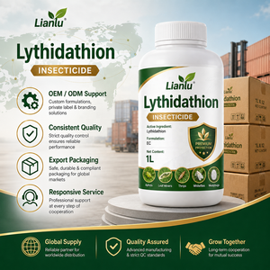 Lianlu Lythidathion Fosthiazate 95% TC 10% GR <span class=keywords><strong>Fungicida</strong></span> Nemático Organofosfato Líquido para el Control de Plagas del Suelo - Product Image 2