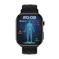 U13 Santé Montre Intelligente Bt Appel 2.1 Pouces IPS 3D Écran Courbe Fréquence Cardiaque Réelle H Bande APP pour Hommes Femmes 2024 Tendance Smartwatch