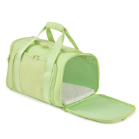 Sac de transport pliable pour animaux de compagnie, petit organisateur extérieur, sac fourre-tout souple et respirant en maille, sac à main, étui de voyage pour animaux