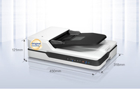 Pour Epson 1660W Scanner WiFi Double face haute vitesse A4 Document chargeur automatique de documents 24V RGB 2-en-1 tablette USB Scanner