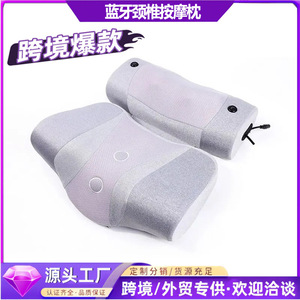 Masseur de cou et d'épaules W66, oreiller musical, rechargeable par USB, pétrissage, compresse chaude, minuterie, télécommande, pour la tête, le cou, le dos et la taille - Product Image 5