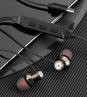 JYD K6 Decodificación de audio digital Heavy BASS Estéreo Tipo-c Auricular con cable Transmisión en vivo Auriculares con cambiador de voz