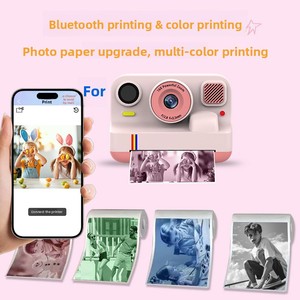 Grenzüberschreitende tragbare HD-Farbkamera für den Druck von Fotos und Videos, Dual-Kamera, Kinderkamera, 2,4-Zoll-ABS - Product Image 2