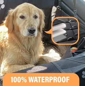 Funda Protectora para Asiento Trasero de Coche para Mascotas, Impermeable, Hamaca para Perros, Protector de Asiento Trasero con Características de Seguridad - Product Image 5