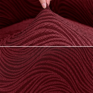 Housse de canapé trois places jacquard style européen, extensible, pour fauteuil et causeuse - Product Image 2