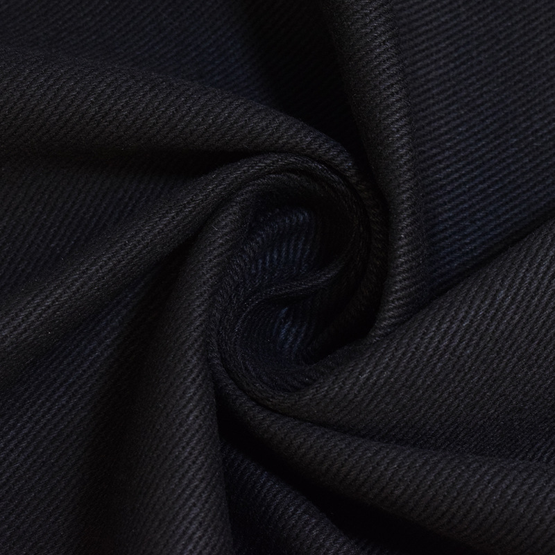 Заводская цена, плотная 7S X 7S 100% хлопчатобумажная тканая ткань 11,6 oz черная джинсовая ткань для куртки
