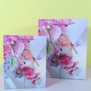 <span class=keywords><strong>Dragonfly</strong></span> Bướm hoa giấy Kinh doanh Quà Tặng mua sắm túi với xử lý - Product Image 4