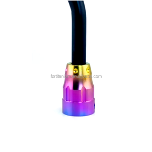 Bulloni e Dadi per Moto in Lega di Titanio di Alta Qualità M8/M10 con Filettatura Laminata, Classe 10.9 12.9, Rivestimento PVD e Finitura Anodizzata per Specchietti Retrovisori - Product Image 5