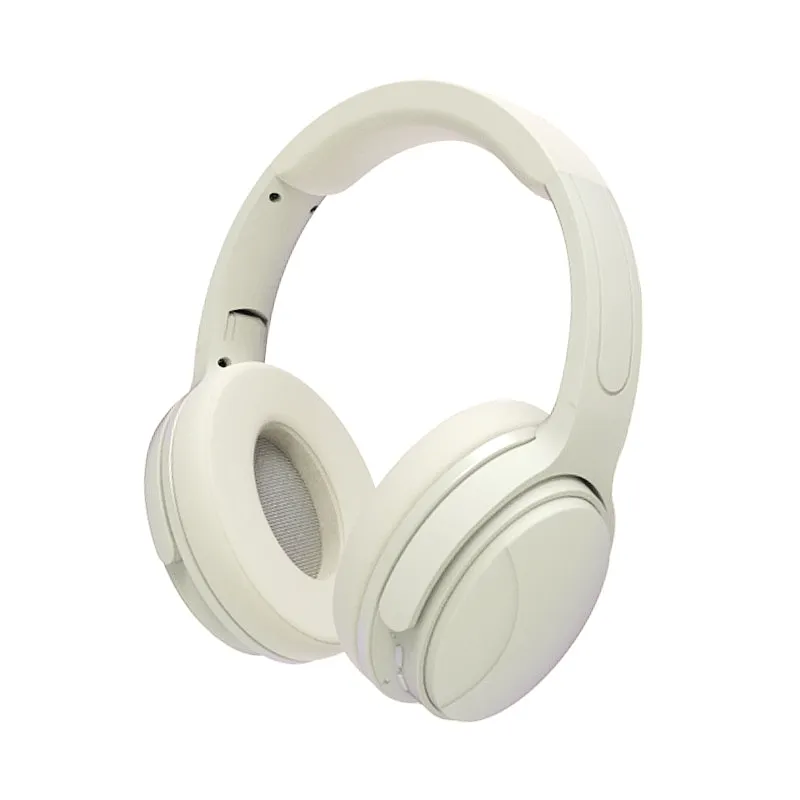 OEM ANC Silent Disco Bt 5.0 Stereo Headphones Active Noise Cancelling Over ear Wireless headphone With microphone