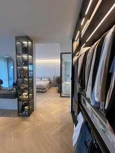 Fabricant de meubles sur mesure Meubles de chambre à coucher Armoire moderne modulaire en bois Design Garde-robe de chambre Style minimaliste - Product Image 2