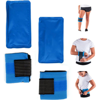 Pack de gel chaud/froid réutilisable FSPG avec ceinture de soutien lombaire, enveloppant multi-usages pour soulager la douleur, coussin chauffant et rafraîchissant