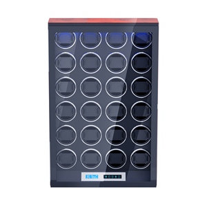 <span class=keywords><strong>Remontoir</strong></span> de montre automatique à écran tactile de haute qualité avec lumière LED 24 emplacements Boîte d'affichage de montre - Product Image 3