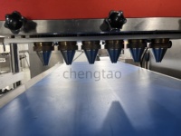 Machine à former des biscuits à haut rendement, commande PLC, écran tactile, mouleuse à biscuits, usine de boulangerie commerciale