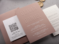Cartes de vœux personnalisées en relief avec logo et enveloppes pour la promotion de petites entreprises