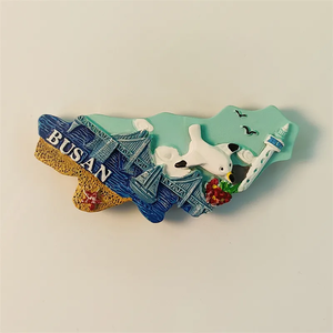 Imán de Resina Duradero para Refrigerador con Diseño de Ciudades de Sicilia, Italia, Corea, <span class=keywords><strong>Tenerife</strong></span>, Bali, Arabia Saudita, Polonia, Recuerdo Turístico - Product Image 3