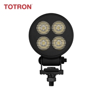 Vente en gros de phares de travail LED à faisceau large rond 24W pour 4x4, moto, voiture, VTT