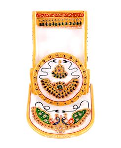 Nirmala Handicrafts Marble Craft Mobile Stand Handmade Enamel Work Desk <b>Phone</b> Stand Gift Decorative Showpiece Rajasthan India - Product Image 3