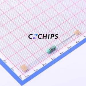 ตัวต้านทานผ่านรูแบบ MFR01SF1872A10ผ่านชิ้นส่วนรู (THT) ฟิล์มบาง D3.5xL9.5mm 18.7kOhm 1% 350V - Product Image 1