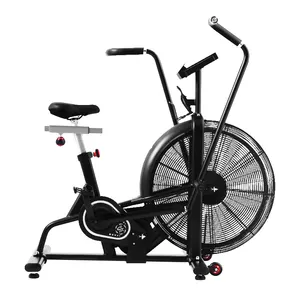 Commerciële Fan Hometrainer Rechtop Airbike Indoor Cycling Stationaire Fiets Fitness Apparatuur Oefening Lucht Fiets