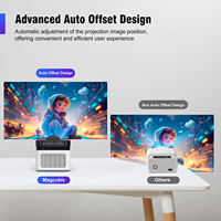 FAIBLE quantité minimale de commande OEM/ODM Android Support 4K HY450 Mini projecteur portable Projecteur LED Mini projecteur intelligent Mini projecteur portable 4K