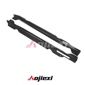 Gonna laterale in fibra di carbonio in stile SQ per <span class=keywords><strong>BMW</strong></span> <span class=keywords><strong>4</strong></span> <span class=keywords><strong>serie</strong></span> <span class=keywords><strong>G22</strong></span> G23 coupé perfetta installazione paraurti laterale Kit carrozzeria di alta qualità - Product Image 4