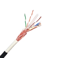 Kabel LAN Cat6 SFTP 4pr 23awg CCA OEM Outdoor Armour, Kabel Jaringan 1m, Harga Per Meter
