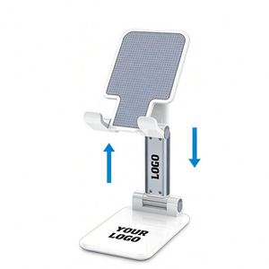 Support de téléphone portable pliable et réglable en hauteur et en angle, personnalisé avec logo d'entreprise, cadeau promotionnel en gros - Product Image 1