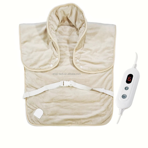 Almohadilla térmica de lana acolchada más vendida para terapia de espalda lavable con control de temperatura - Product Image 1