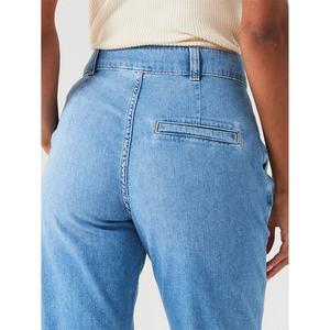 Custom Ladies' Pants Spring <b>Summer</b> <b>Women</b> Classic <b>Jeans</b> Slim Fit Mid Rise Cropped Fashion Classic Style Denim Pants <b>for</b> <b>Women</b> - Product Image 5