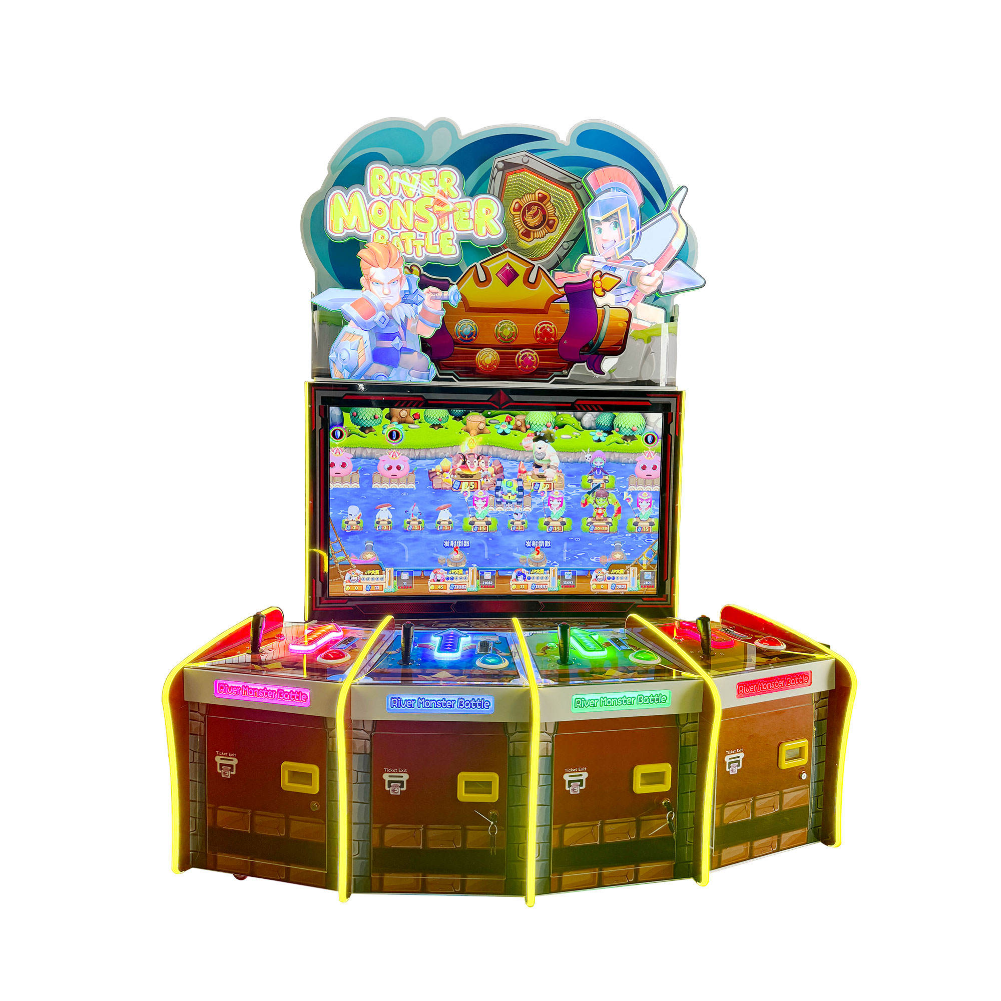 Arcade Monster Legends Top Coin Operated Game Machines