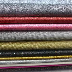 Tissu <span class=keywords><strong>en</strong></span> cuir PU irisé brillant de qualité supérieure, économique et exquis, <span class=keywords><strong>pour</strong></span> sacs, vêtements, textiles d'ameublement extensibles - Product Image 4