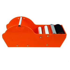 Mesin pemotong pita kertas Kraft air basah portabel mudah digunakan oranye mudah digunakan