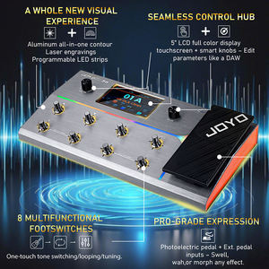 Pédale multi-effets JOYO Gem <span class=keywords><strong>Box</strong></span> K8 en alliage d'aluminium pour guitare, basse, violon et ukulélé - Product Image 3