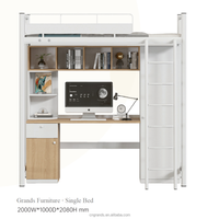 Lit superposé tout en acier, montage facile sans vis, taille personnalisée, simple, double, triple, quadruple, pour usine, école, dortoir, appartement, meubles