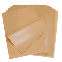 Papier sulfurisé en silicone pour four, absorbant l'huile, résistant à la graisse, de qualité alimentaire, antiadhésif, pour friteuse à air, grillades, barbecue, recyclable, 40g/m²