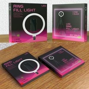 Núcleo <span class=keywords><strong>de</strong></span> 26cm/10 pulgadas <span class=keywords><strong>estudio</strong></span> <span class=keywords><strong>de</strong></span> fotografía maquillaje LED belleza llenar <span class=keywords><strong>de</strong></span> luz anillo <span class=keywords><strong>de</strong></span> luz para teléfonos con 160cm - Product Image 5