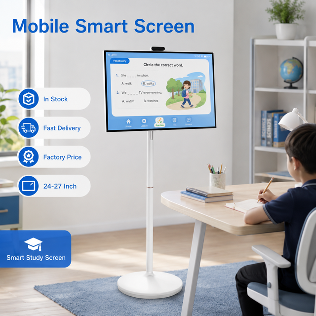 32Inch Interactive Smart Tv Monitor Portable Lcd 1080p Touch Screen Rotating Technology