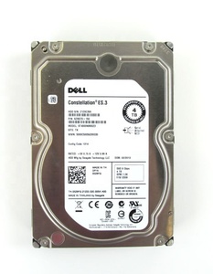 ฮาร์ดดิสก์คุณภาพสูง 0529FG ความจุ 4TB SAS 7200rpm ขนาด 3.5 นิ้ว 6G 512n รุ่น ST4000NM0023 ฮาร์ดดิสก์ SAS 4TB พร้อมถาดสำหรับเซิร์ฟเวอร์ - Product Image 1