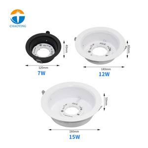 Luminária de Teto <span class=keywords><strong>LED</strong></span> Embutida <span class=keywords><strong>GX53</strong></span> Ajustável, Holofotes COB Reguláveis, Soquete <span class=keywords><strong>GX53</strong></span> para Casa e Escritório, Alta Luminosidade, Ecológica e Fácil de Instalar - Product Image 6