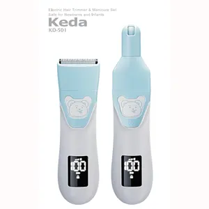 Keda-cortadora de pelo profesional, uso Personal, diseño eléctrico