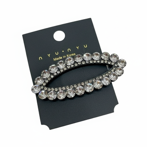 Vendita calda Trending alla moda per capelli accessori di lusso con fiocco per ragazze in stile coreano 5cm formato materiale perla all'ingrosso - Product Image 2